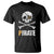 Funny Pirate Pi Cryptocurrency T Shirt Crypto Coins Blockchain Mining - Wonder Print Shop