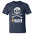 Funny Pirate Pi Cryptocurrency T Shirt Crypto Coins Blockchain Mining - Wonder Print Shop