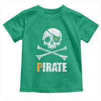Funny Pirate Pi Cryptocurrency Toddler T Shirt Crypto Coins Blockchain Mining - Wonder Print Shop