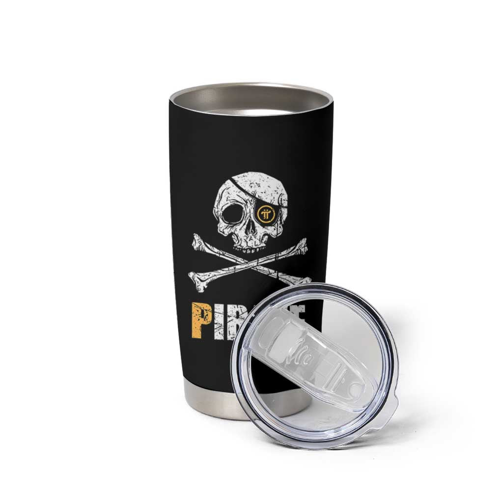Funny Pirate Pi Cryptocurrency Tumbler Cup Crypto Coins Blockchain Mining - Wonder Print Shop