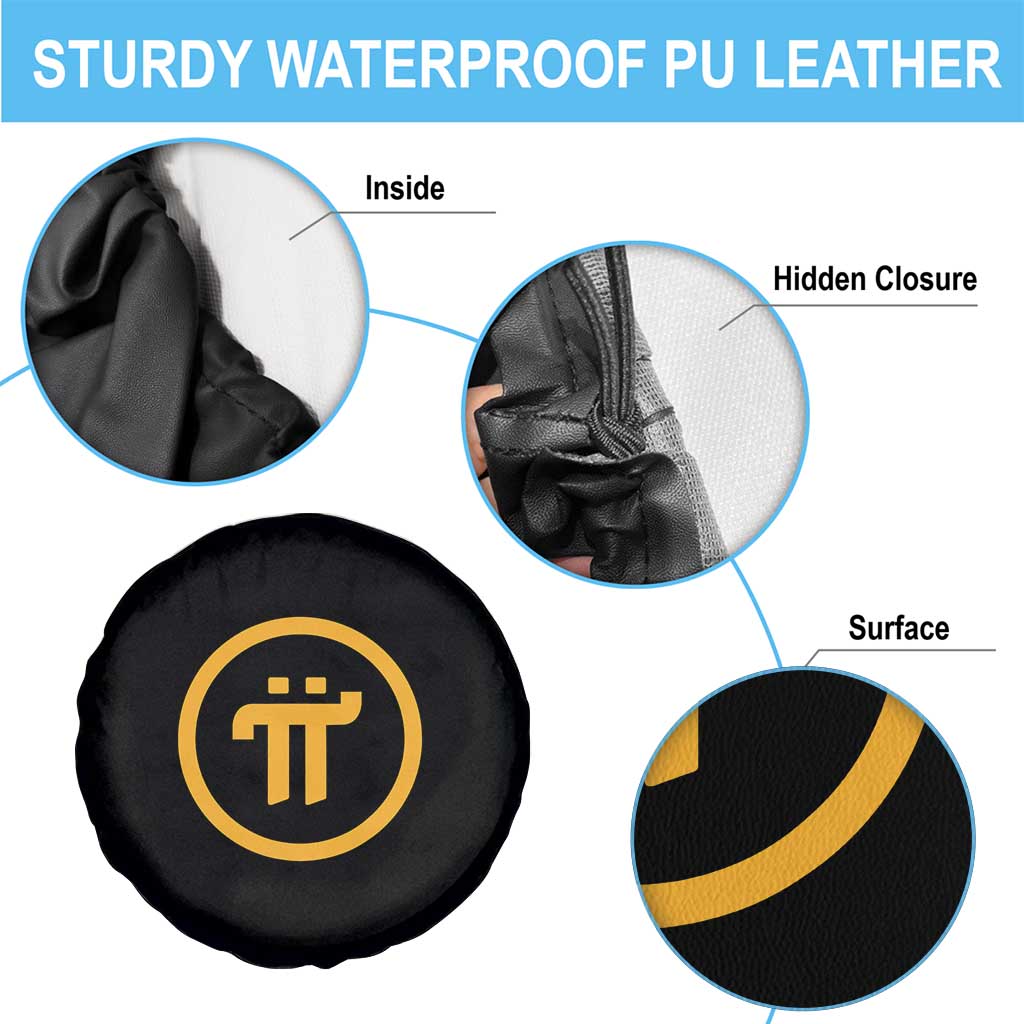 Pi Cryptocurrency Spare Tire Cover Crypto Coins Network - Wonder Print Shop
