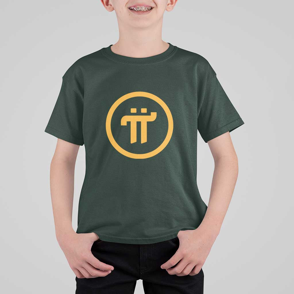 Pi Cryptocurrency T Shirt For Kid Crypto Coins Network - Wonder Print Shop