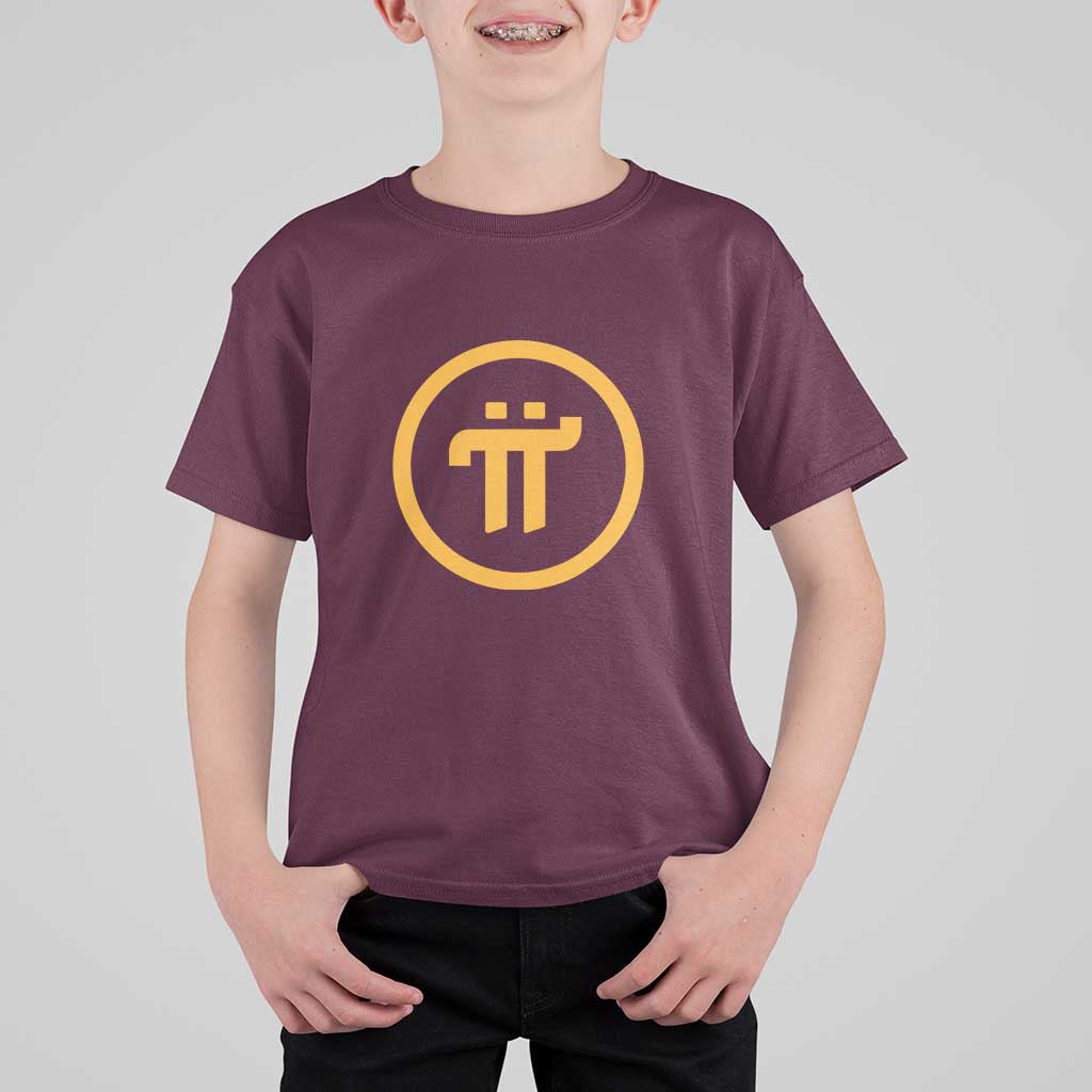 Pi Cryptocurrency T Shirt For Kid Crypto Coins Network - Wonder Print Shop