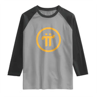 Pi Cryptocurrency Raglan Shirt Crypto Coins Network - Wonder Print Shop