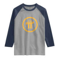 Pi Cryptocurrency Raglan Shirt Crypto Coins Network - Wonder Print Shop
