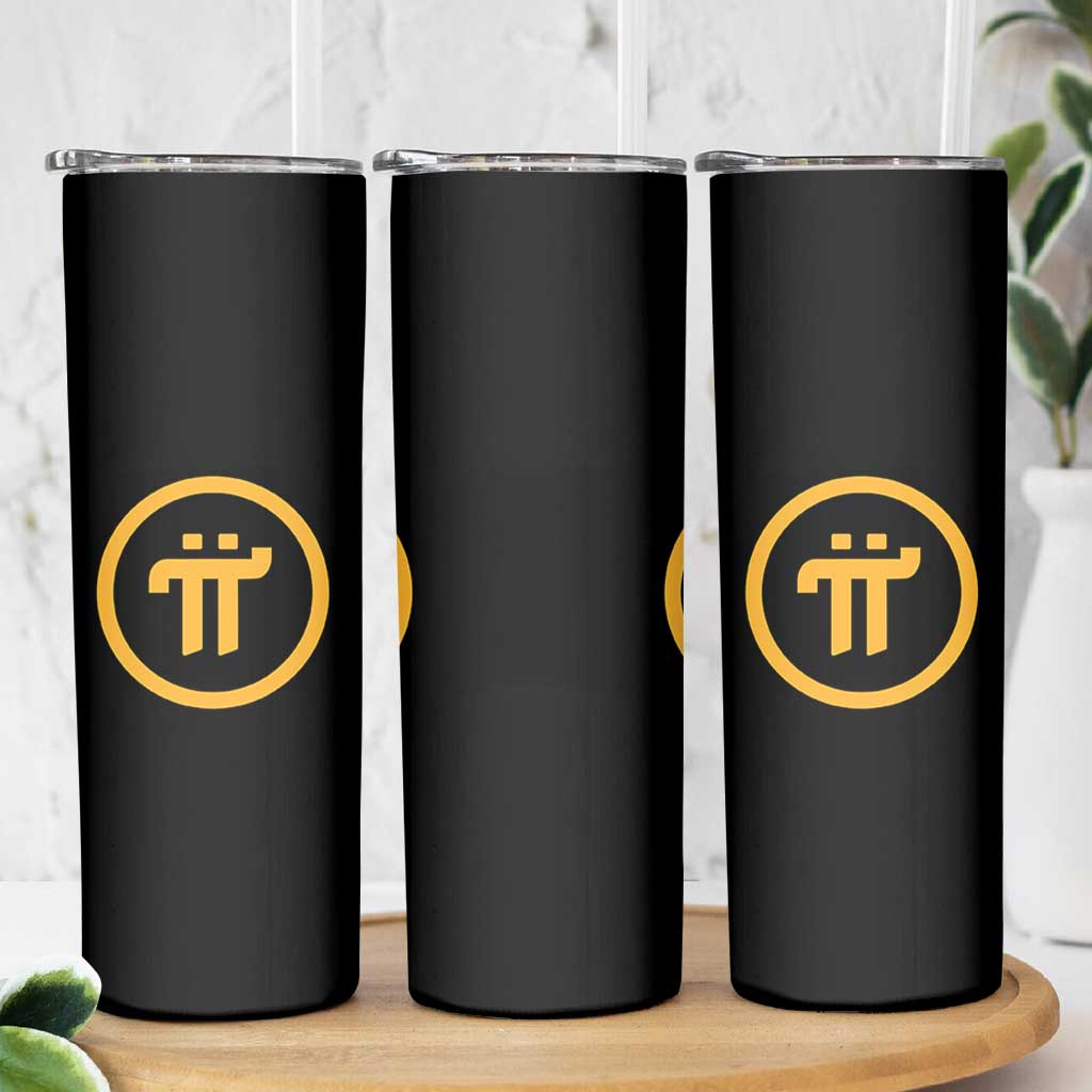 Pi Cryptocurrency Skinny Tumbler Crypto Coins Network - Wonder Print Shop