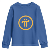 Pi Cryptocurrency Youth Sweatshirt Crypto Coins Network - Wonder Print Shop