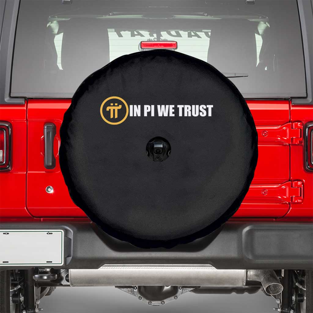 In Pi We Trust Cryptocurrency Spare Tire Cover Crypto Coins Blockchain Mining - Wonder Print Shop