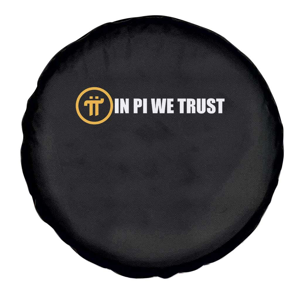 In Pi We Trust Cryptocurrency Spare Tire Cover Crypto Coins Blockchain Mining - Wonder Print Shop