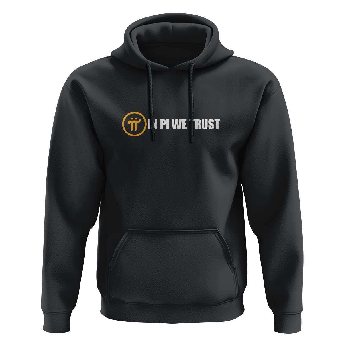 In Pi We Trust Cryptocurrency Hoodie Crypto Coins Blockchain Mining - Wonder Print Shop