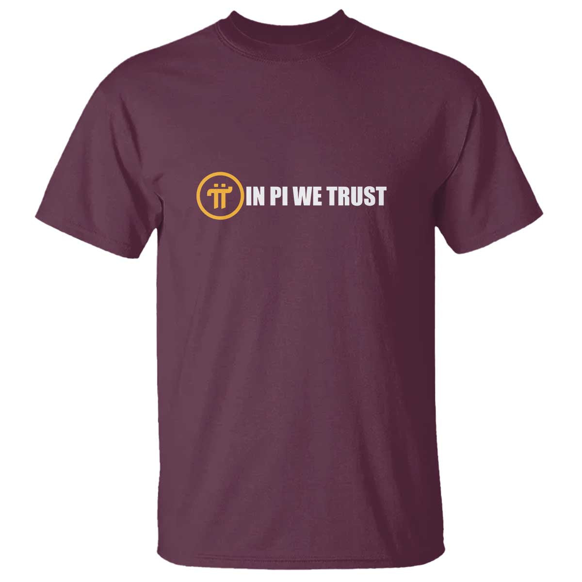 In Pi We Trust Cryptocurrency T Shirt Crypto Coins Blockchain Mining - Wonder Print Shop
