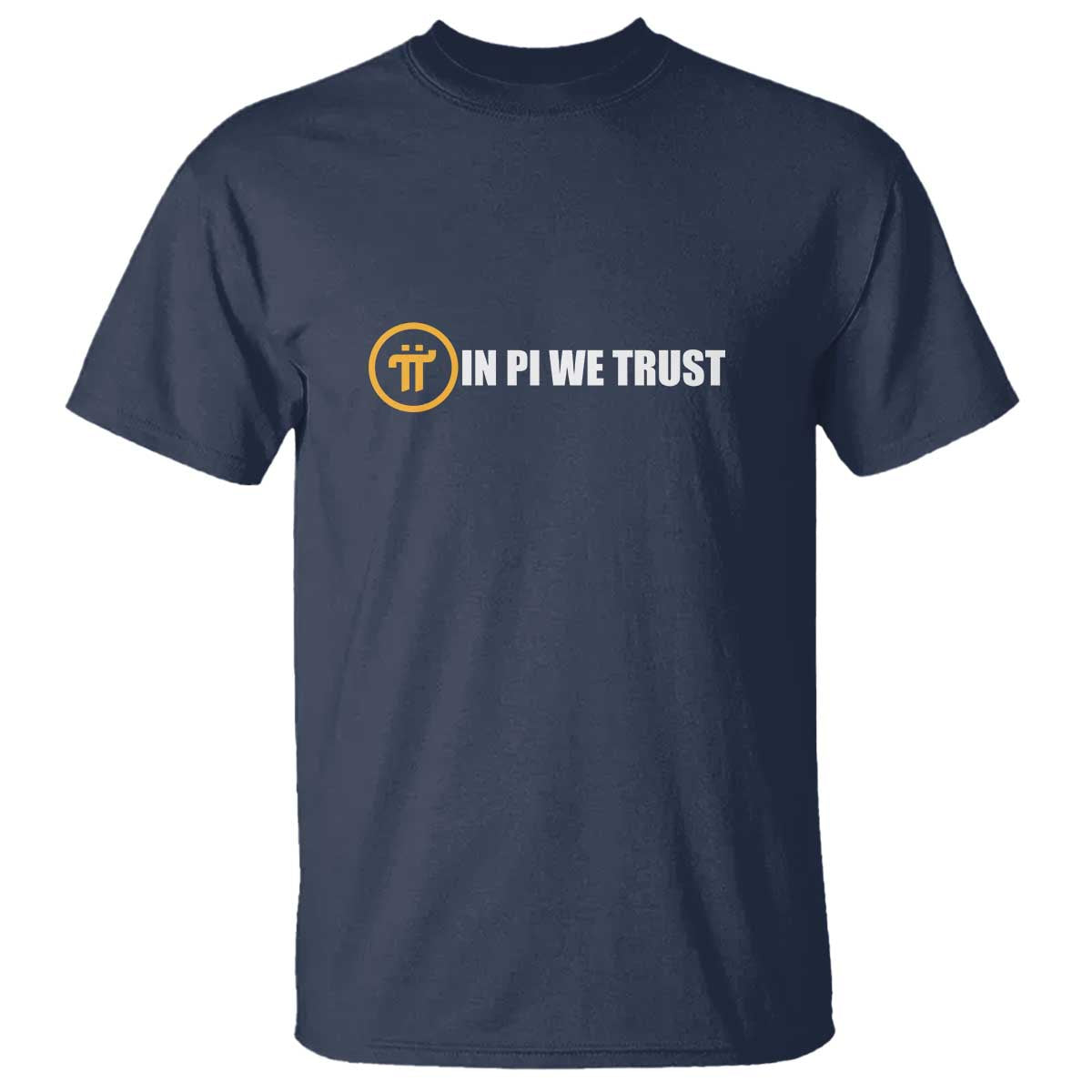 In Pi We Trust Cryptocurrency T Shirt Crypto Coins Blockchain Mining - Wonder Print Shop