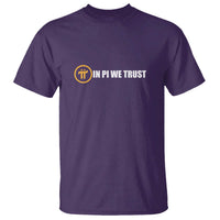In Pi We Trust Cryptocurrency T Shirt Crypto Coins Blockchain Mining - Wonder Print Shop