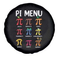 Funny Number Pi Spare Tire Cover Pi Menu 3.14 Pi Symbol - Math Teacher Happy Pi Day - Wonder Print Shop