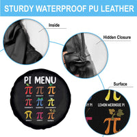 Funny Number Pi Spare Tire Cover Pi Menu 3.14 Pi Symbol - Math Teacher Happy Pi Day - Wonder Print Shop