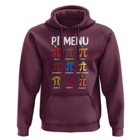 Funny Number Pi Hoodie Pi Menu 3.14 Pi Symbol - Math Teacher Happy Pi Day - Wonder Print Shop