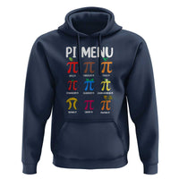 Funny Number Pi Hoodie Pi Menu 3.14 Pi Symbol - Math Teacher Happy Pi Day - Wonder Print Shop