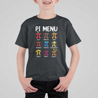 Funny Number Pi T Shirt For Kid Pi Menu 3.14 Pi Symbol - Math Teacher Happy Pi Day - Wonder Print Shop