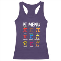Funny Number Pi Racerback Tank Top Pi Menu 3.14 Pi Symbol - Math Teacher Happy Pi Day - Wonder Print Shop