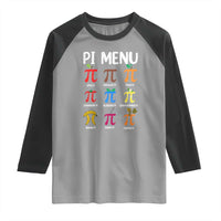 Funny Number Pi Raglan Shirt Pi Menu 3.14 Pi Symbol - Math Teacher Happy Pi Day - Wonder Print Shop