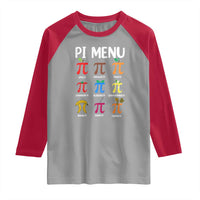 Funny Number Pi Raglan Shirt Pi Menu 3.14 Pi Symbol - Math Teacher Happy Pi Day - Wonder Print Shop