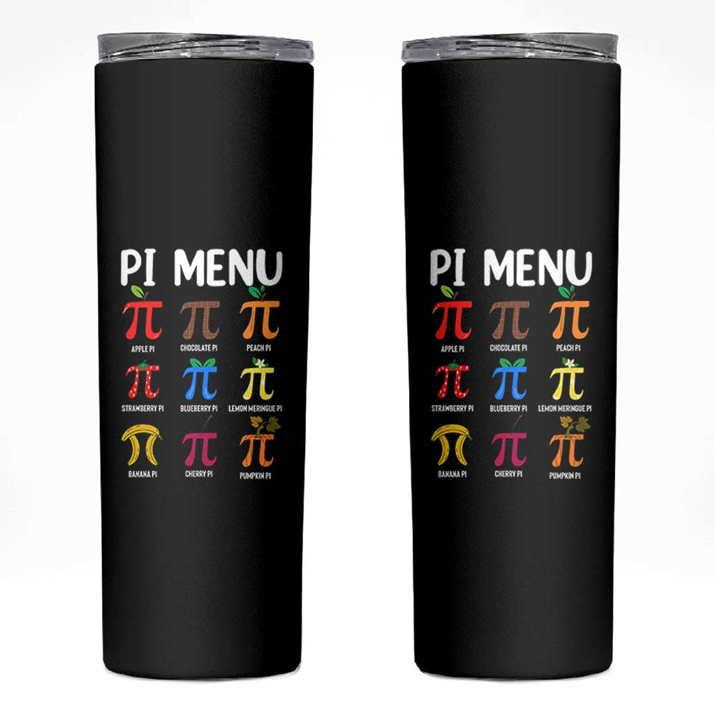 Funny Number Pi Skinny Tumbler Pi Menu 3.14 Pi Symbol - Math Teacher Happy Pi Day - Wonder Print Shop