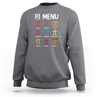 Funny Number Pi Sweatshirt Pi Menu 3.14 Pi Symbol - Math Teacher Happy Pi Day - Wonder Print Shop