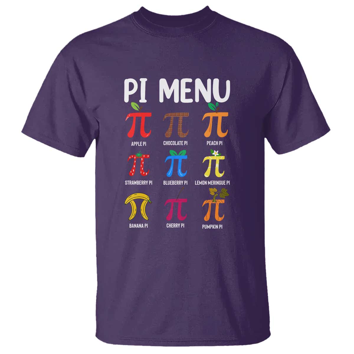 Funny Number Pi T Shirt Pi Menu 3.14 Pi Symbol - Math Teacher Happy Pi Day - Wonder Print Shop