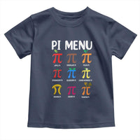 Funny Number Pi Toddler T Shirt Pi Menu 3.14 Pi Symbol - Math Teacher Happy Pi Day - Wonder Print Shop