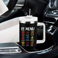 Funny Number Pi Tumbler With Handle Pi Menu 3.14 Pi Symbol - Math Teacher Happy Pi Day - Wonder Print Shop