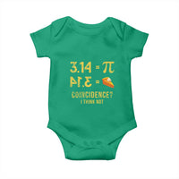 Funny Number Pi Baby Onesie Pi 3.14 Equal Pie Coincidence I Think Not Math Pun - Wonder Print Shop