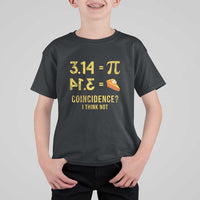 Funny Number Pi T Shirt For Kid Pi 3.14 Equal Pie Coincidence I Think Not Math Pun - Wonder Print Shop