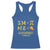 Funny Number Pi Racerback Tank Top Pi 3.14 Equal Pie Coincidence I Think Not Math Pun - Wonder Print Shop