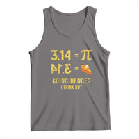 Funny Number Pi Tank Top Pi 3.14 Equal Pie Coincidence I Think Not Math Pun - Wonder Print Shop