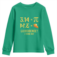 Funny Number Pi Youth Sweatshirt Pi 3.14 Equal Pie Coincidence I Think Not Math Pun - Wonder Print Shop