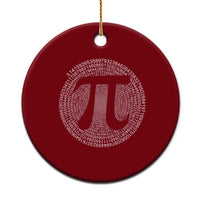 Funny Number Pi Ceramic Ornament Pi 3.14 Pi Number Symbol Math Science Gift - Wonder Print Shop