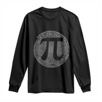 Funny Number Pi Long Sleeve Shirt Pi 3.14 Pi Number Symbol Math Science Gift - Wonder Print Shop