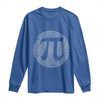 Funny Number Pi Long Sleeve Shirt Pi 3.14 Pi Number Symbol Math Science Gift - Wonder Print Shop