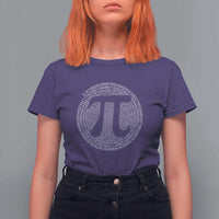 Funny Number Pi T Shirt For Women Pi 3.14 Pi Number Symbol Math Science Gift - Wonder Print Shop