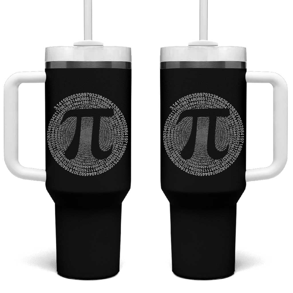 Funny Number Pi Tumbler With Handle Pi 3.14 Pi Number Symbol Math Science Gift - Wonder Print Shop