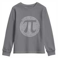 Funny Number Pi Youth Sweatshirt Pi 3.14 Pi Number Symbol Math Science Gift - Wonder Print Shop
