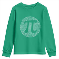 Funny Number Pi Youth Sweatshirt Pi 3.14 Pi Number Symbol Math Science Gift - Wonder Print Shop