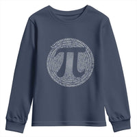 Funny Number Pi Youth Sweatshirt Pi 3.14 Pi Number Symbol Math Science Gift - Wonder Print Shop