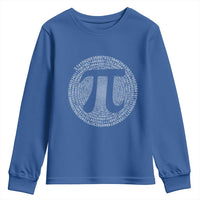 Funny Number Pi Youth Sweatshirt Pi 3.14 Pi Number Symbol Math Science Gift - Wonder Print Shop