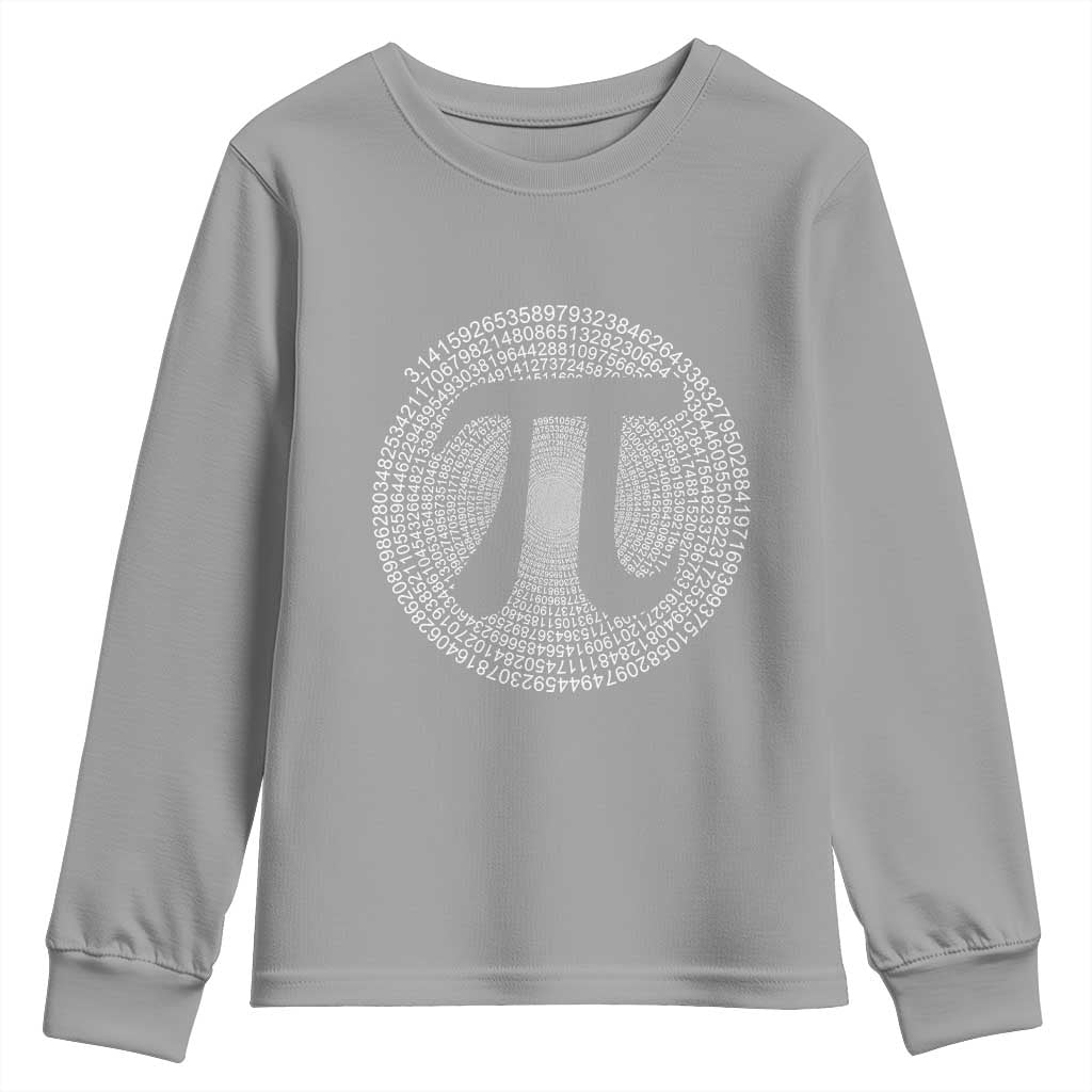 Funny Number Pi Youth Sweatshirt Pi 3.14 Pi Number Symbol Math Science Gift - Wonder Print Shop