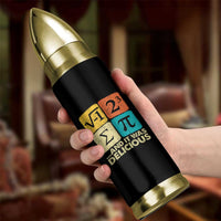 Funny Number Pi Bullet Tumbler I Ate Some Pie and It Was Delicious Funny PI Day Math Pun - Wonder Print Shop