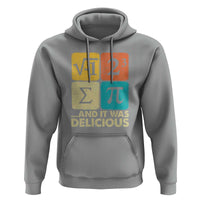 Funny Number Pi Hoodie I Ate Some Pie and It Was Delicious Funny PI Day Math Pun - Wonder Print Shop