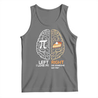 Funny Pi Day Tank Top Left Vs Right Brain Pie Shirt Math Geek Gift - Wonder Print Shop