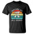 Funny Number Pi T Shirt Retro Irrational But Well Rounded Pi Day Celebration Math - Wonder Print Shop