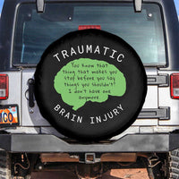 Traumatic Brain Injury Awareness Spare Tire Cover TBI Support